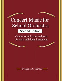 Front cover_CONCERT MUSIC FOR SCHOOL ORCHESTRA (Second Edition)