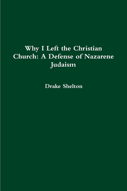 Front cover_Why I Left the Christian Church