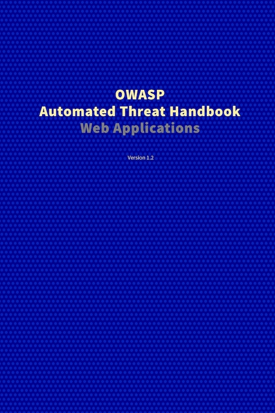 Front cover_Automated Threat Handbook