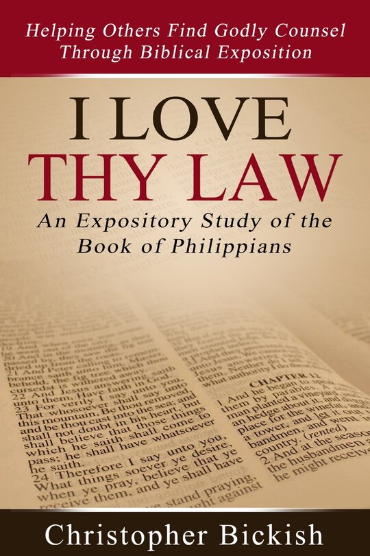 Couverture_I Love Thy Law
