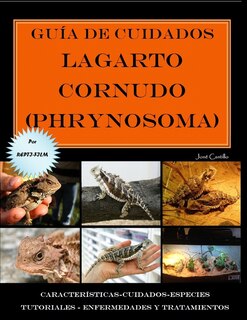 Couverture_Guía de cuidados del lagarto cornudo (Phrynosoma) Versión económica