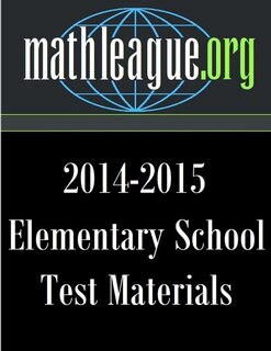 Front cover_Elementary School Test Materials 2014-2015