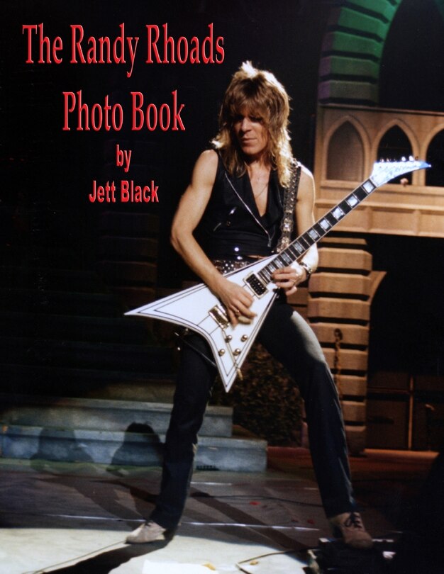 Front cover_The Randy Rhoads Photo Book
