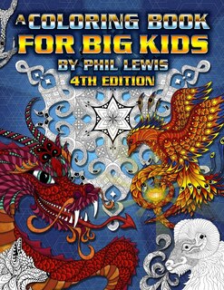 Couverture_A Coloring Book for Big Kids - 4th Edition