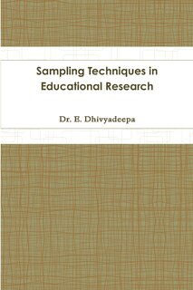 Couverture_Sampling Techniques in Educational Research