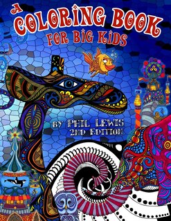 Front cover_A Coloring Book for Big Kids - 2nd Edition