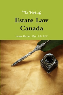 Couverture_The Best Of Estate Law Canada