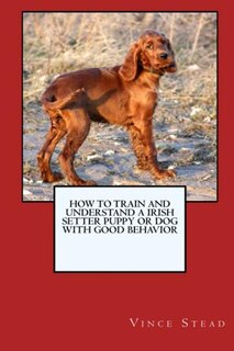 Couverture_How to Train and Raise a Irish Setter Puppy or Dog with Good Behavior