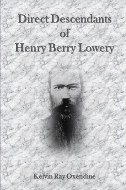 Front cover_Direct Descendants of Henry Berry Lowery