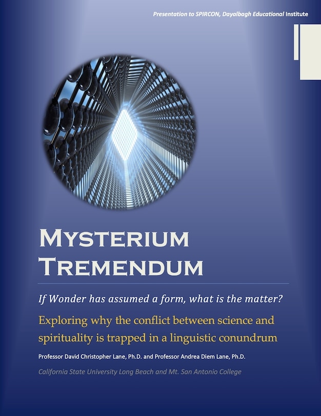 Front cover_Mysterium Tremendum