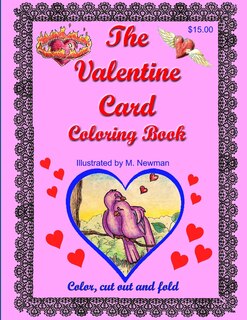 Front cover_The Valentine Card Coloring Book