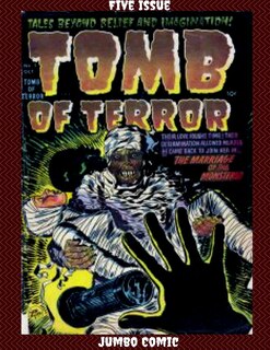 Front cover_Tomb of Terror Five Issue Jumbo Comic