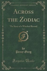 Front cover_Across the Zodiac, Vol. 1