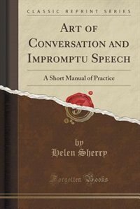 Front cover_Art of Conversation and Impromptu Speech