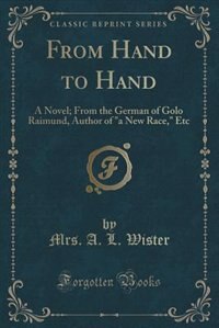 Couverture_From Hand to Hand
