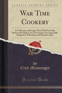 Front cover_War Time Cookery