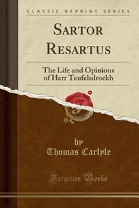 Front cover_Sartor Resartus