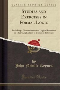 Couverture_Studies and Exercises in Formal Logic