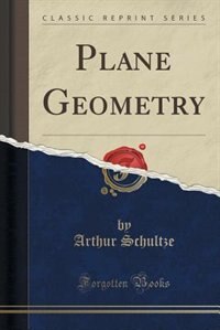 Couverture_Plane Geometry (Classic Reprint)
