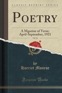 Couverture_Poetry, Vol. 18