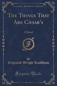 Couverture_The Things That Are Cæsar's