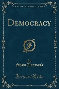 Front cover_Democracy (Classic Reprint)