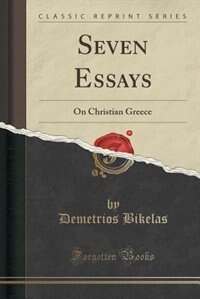 Front cover_Seven Essays