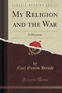 Front cover_My Religion and the War