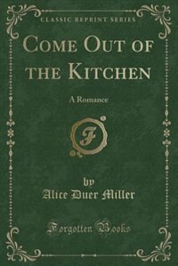 Couverture_Come Out of the Kitchen