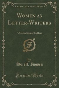 Front cover_Women as Letter-Writers