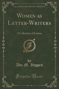 Front cover_Women as Letter-Writers