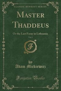 Front cover_Master Thaddeus, Vol. 2