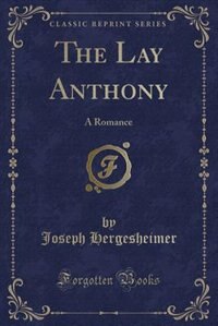 Couverture_The Lay Anthony