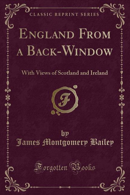 Front cover_England From a Back-Window