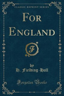Front cover_For England (Classic Reprint)