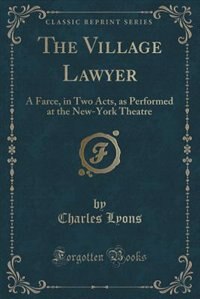 Front cover_The Village Lawyer