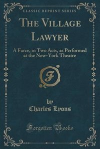 Front cover_The Village Lawyer
