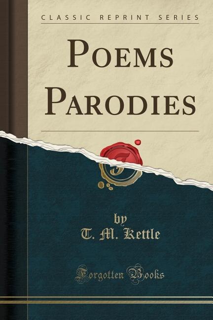 Front cover_Poems Parodies (Classic Reprint)