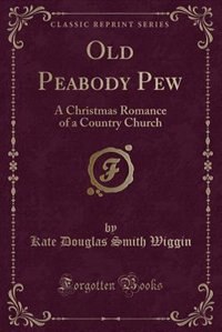 Front cover_Old Peabody Pew