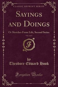 Front cover_Sayings and Doings, Vol. 2 of 3