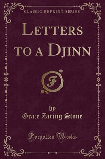 Couverture_Letters to a Djinn (Classic Reprint)