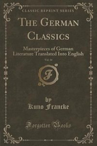 Couverture_The German Classics, Vol. 14