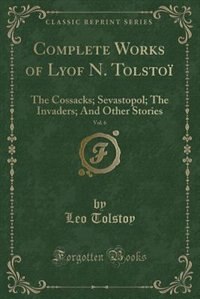 Front cover_Complete Works of Lyof N. Tolstoï, Vol. 6