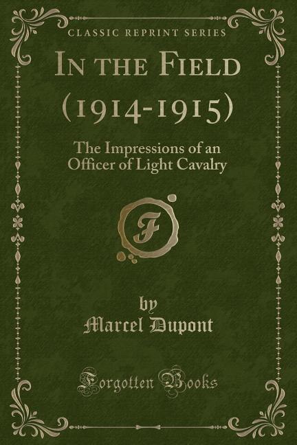 Couverture_In the Field (1914-1915)