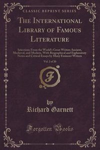 Front cover_The International Library of Famous Literature, Vol. 2 of 20