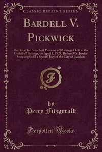 Front cover_Bardell V. Pickwick