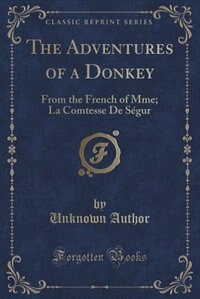 Front cover_The Adventures of a Donkey