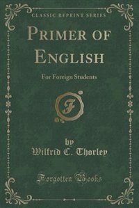 Couverture_Primer of English