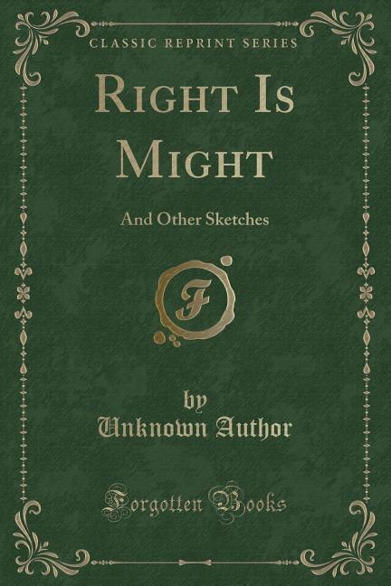 Front cover_Right Is Might