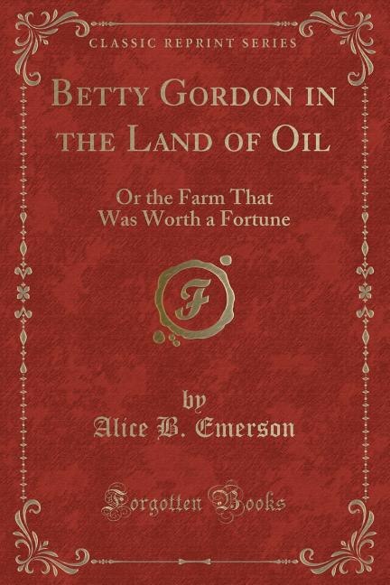 Couverture_Betty Gordon in the Land of Oil